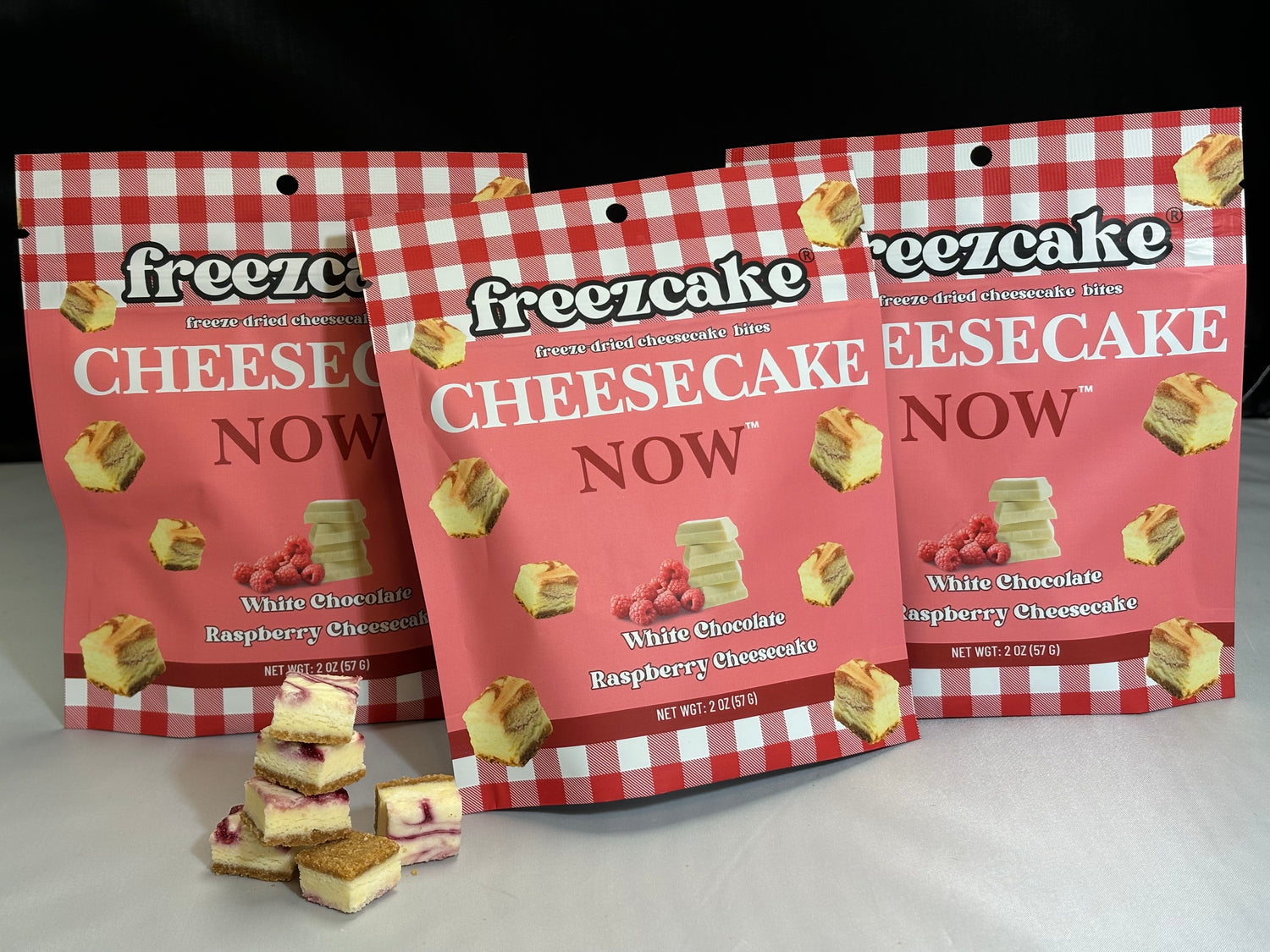 White Chocolate Raspberry Freezcake: Freeze Dried Cheesecake