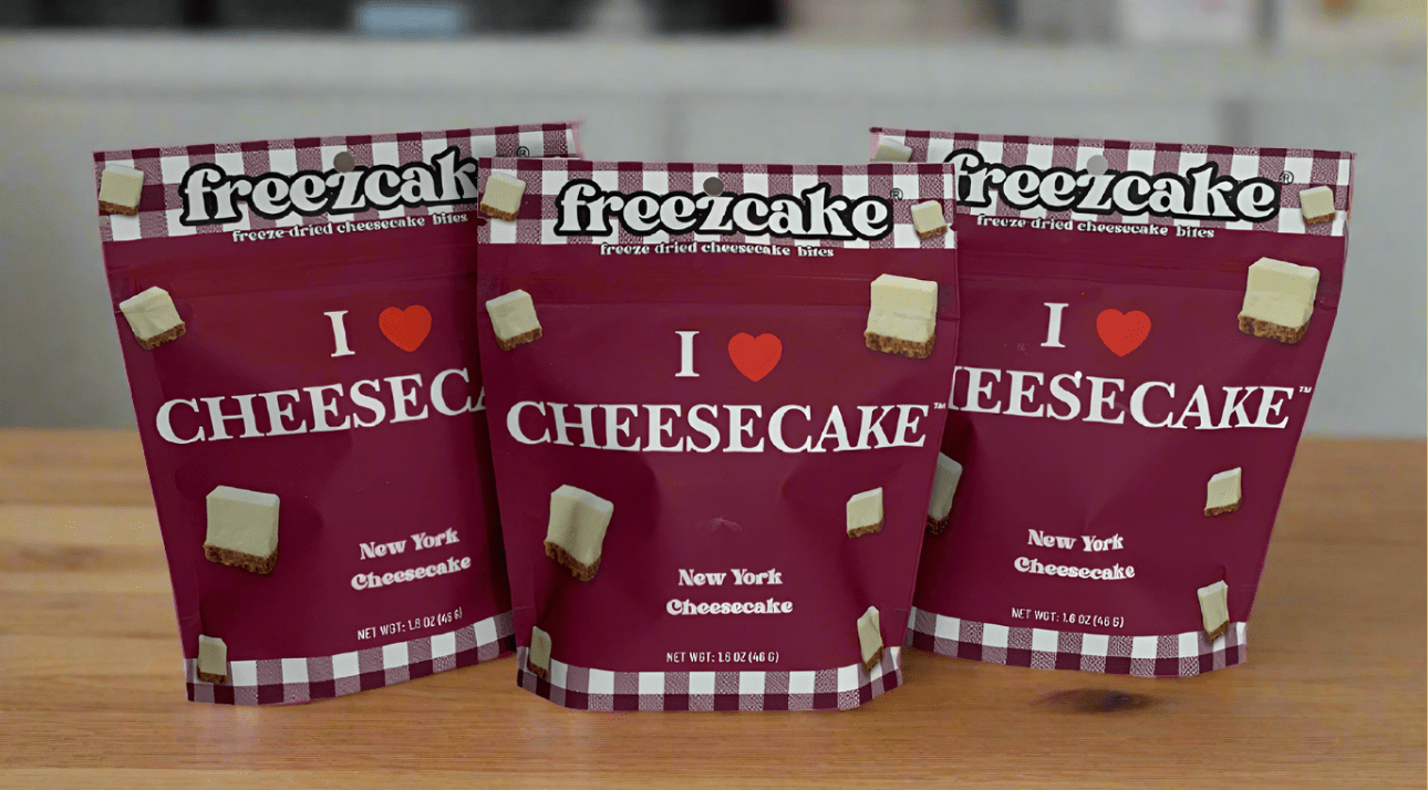 New York Cheesecake: 3 Pack Freeze Dried Cheesecake Bites - freezcake