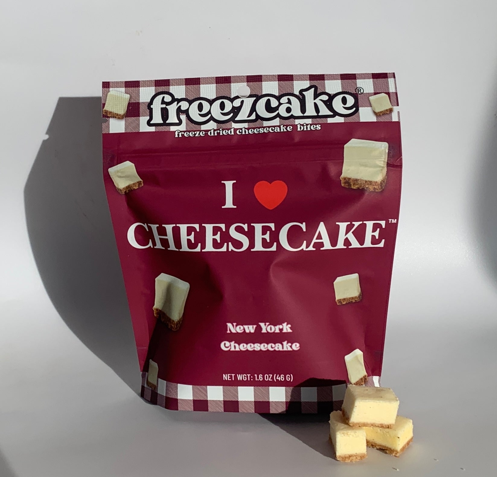 New York Cheesecake: 3 Pack Freeze Dried Cheesecake Bites - freezcake