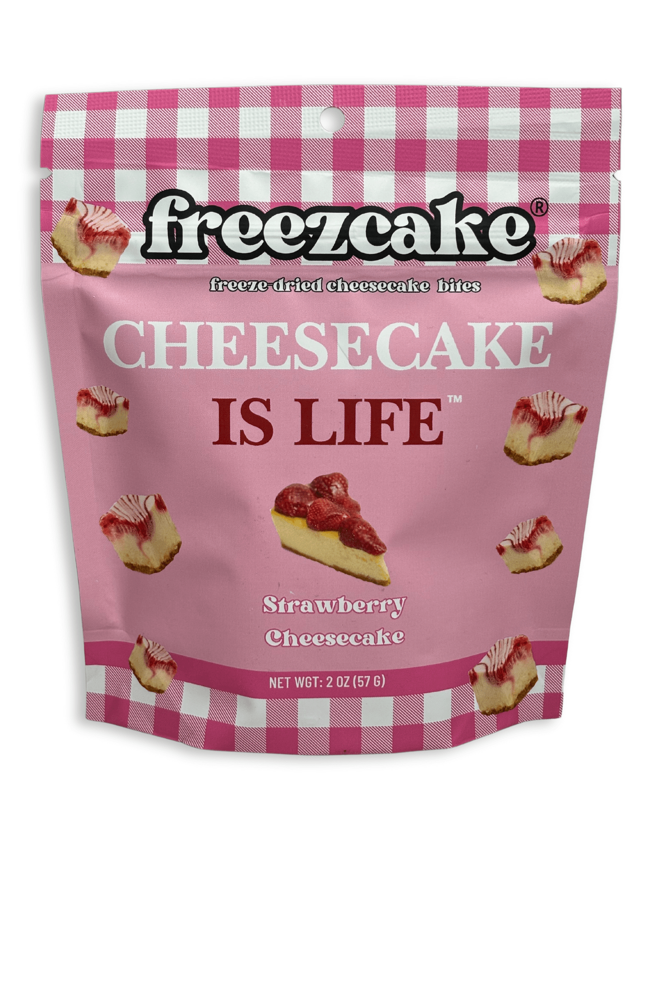 Strawberry Cheesecake pack: Freeze - Dried Cheesecake Bites - freezcake