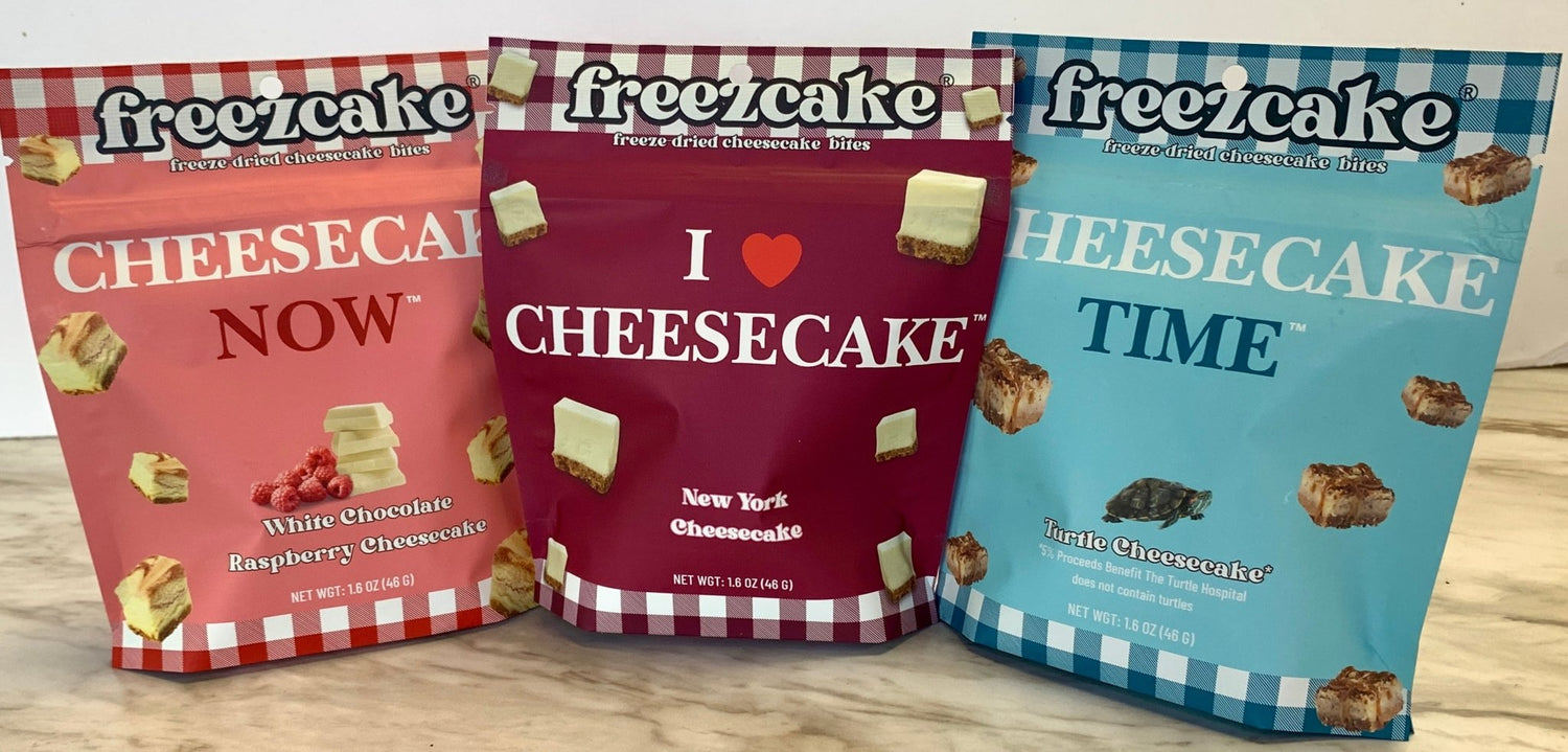 Best Sellers Mini Sampler: Freeze Dried Cheesecake Bites - freezcake